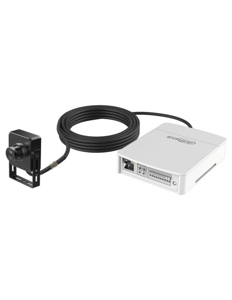 MINI CAMARA IP WIZMIND. 4MP@25IPS, H.265+/H.264+. DIA/NOCHE, 0,005/0,0005 LUX. OPTICA PINHOLE DE 2,8 MM. WDR 120DB, SSA, 3D-NR,