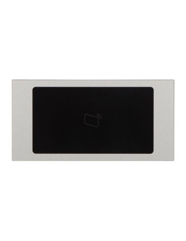 MÓDULO LECTOR DE TARJETAS RFID PARA VIDEOPORTERO IP MODULAR VTO4202F-X. HASTA 10 000 TARJETAS. FABRICADO EN PLÁSTICO Y METAL. SI