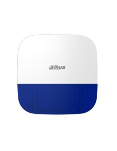 SIRENA VIA RADIO DE EXTERIOR . POTENCIA SONORA DE 110 DB. SONIDOS DE INCENDIO, ALARMA MEDICA, INTRUSION, PANICO Y MAS. SUPERVISI