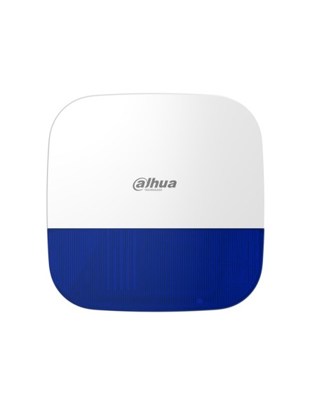 SIRENA VIA RADIO DE EXTERIOR . POTENCIA SONORA DE 110 DB. SONIDOS DE INCENDIO, ALARMA MEDICA, INTRUSION, PANICO Y MAS. SUPERVISI