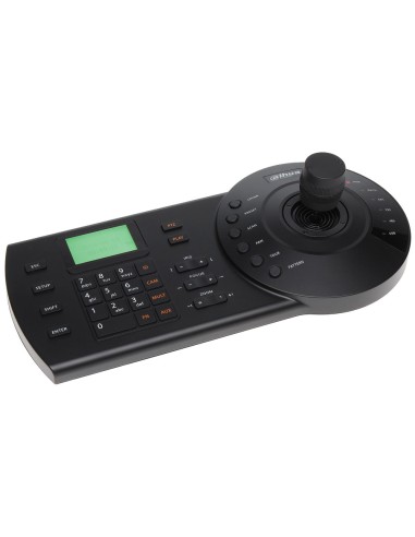 TECLADO IP 3AXIS . PERMITE CONTROLAR DOMOS MOTORIZADOS, DVR Y SERVIDORES DE VÍDEO. COMUNICACIONES RS485, RS422, USB, RS232 Y RJ4