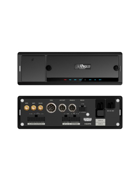 NVR MOVIL DE 4 CANALES IP POE. FORMATO SMART H.265. SALIDA HDMI Y SALIDAS VGA Y AV DE AVIACION. ADMITE DSM, RECONOCIMIENTO FACIA