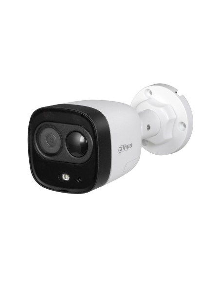 CAMARA 4 EN 1 CON DISUASION ACTIVA. 2MP@25/30IPS. SALIDA 4 EN 1 CONMUTABLE. ICR, 0,02 LUX, SMART IR 30M. OPTICA FIJA 2,8 MM. WDR