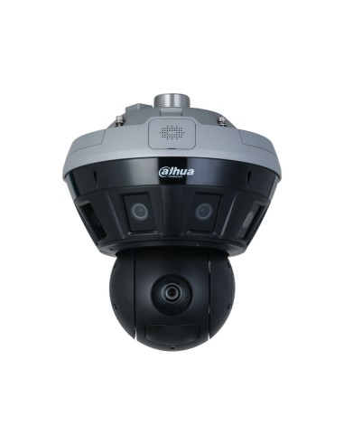 DOMO PTZ IP WIZMIND MULTI-SENSOR PANORÁMICA 360°. 8 CMOS DE 2MP. 15MP@25/30IPS, SMART H.265+. ICR, 0,001/0,0001 LUX, SMART IR 10