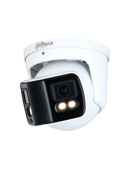 DOMO IP WIZMIND FULL-COLOR DUAL. DOBLE CMOS DE 4MP. 8MP@20IPS, SMART H.265+. FULL COLOR, 0,0005/0,00002 LUX, SMART LIGHT 40M. OP