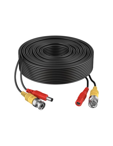 CABLE DE VÍDEO Y ALIMENTACIÓN PARA CCTV. COMPATIBLE CON CÁMARAS 4 EN 1 (CVI/TVI/AHD/CVBS) DE 4K/8MP, 5MP, 4MP, 1080P Y 720P. SOP