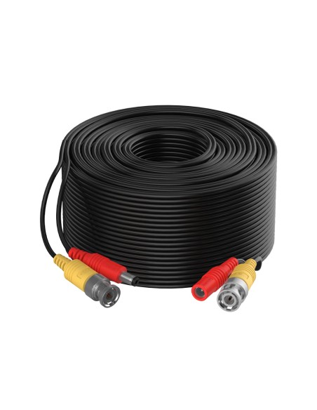 CABLE DE VIDEO Y ALIMENTACION PARA CCTV. COMPATIBLE CON CAMARAS 4 EN 1 (CVI/TVI/AHD/CVBS) DE 4K/8MP, 5MP, 4MP, 1080P Y 720P. SOP