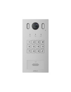 VIDEOPORTERO IP VILLA. TECLADO MECANICO CON BRAILLE. CAMARA DE 2MP CON LUZ BLANCA. AUDIO BIDIRECCIONAL CON MICROFONO Y ALTAVOZ I