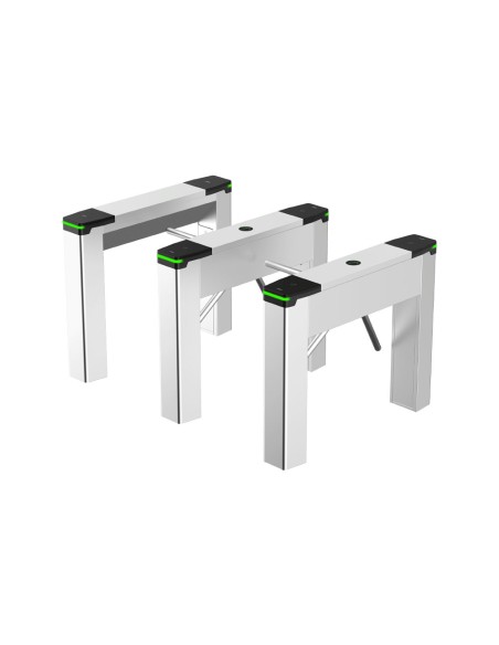 TORNIQUETE TRIPODE PARA EXTERIORES. ANTICOLISION. DURACION DE DESBLOQUEO AJUSTABLE. BLOQUEO DE LOS BRAZOS TRAS LA DURACION DE DE