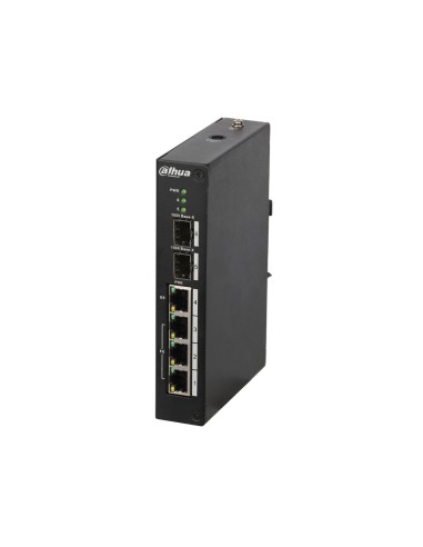 SWITCH POE NO GESTIONABLE LAYER 2. 4 PUERTOS POE + 2 PUERTOS 1000 BASE-X. CAPACIDAD DE DIRECCIONES MAC DE 8K. EL PUERTO POE 4 AD