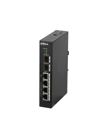 SWITCH POE NO GESTIONABLE LAYER 2. 4 PUERTOS POE + 2 PUERTOS 1000 BASE-X. CAPACIDAD DE DIRECCIONES MAC DE 8K. EL PUERTO POE 4 AD