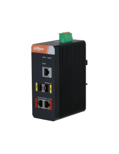 SWITCH INDUSTRIAL GIGABIT GESTIONABLE (L2) DE 4 PUERTOS CON POE GIGABIT DE 2 PUERTOS. LOS PUERTOS POE ADMITEN 90W. TRANSMISION P