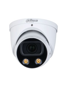 DOMO IP FULL COLOR. 8MP@25/30IPS, SMART H.265+/H.265. COLOR 24H, 0,0005 LUX, SMART LIGHT 50M. OPTICA DE 2,8 MM. WDR 140DB, 3D-NR