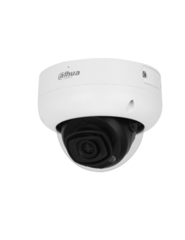 DOMO FIJO IP AI SERIES CON SMART IR DE 50 M, ANTIVANDÁLICO PARA EXTERIOR. CMOS 1/2,8"" DE 2MP. 4 STREAM. FORMATO H.265; H.264; H