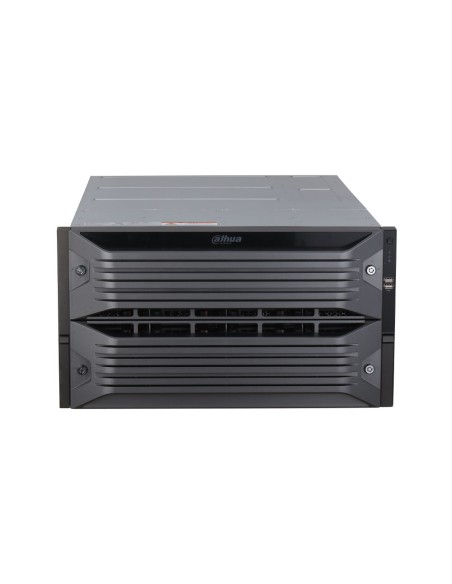 ALMACENAMIENTO DE VIDEO INTEGRADO DE 48 BAHIAS. HASTA 512 CAMARAS IP. DISEÑO MODULAR. RAID 0/1/5/6/10/50/60. HOT STANDBY DE DOBL