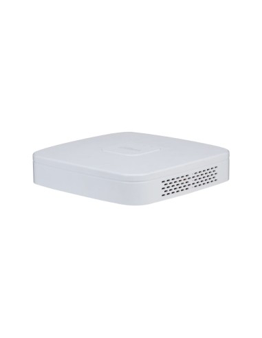 NVR IP DE 4 CANALES. FORMATO SMART H.265+/SMART H.264+. 80/60MBPS DE ENTRADA/SALIDA. SALIDAS HDMI (4K) Y VGA (1080P) SIMULTÁNEAS