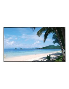 MONITOR LED 4K DE 43". RESOLUCION NATIVA DE 3840 X 2160. 1 DP, 2 HDMI, 1 VGA, 1 ENTRADA DE AUDIO, 1 RJ45 (RS232), 1 USB MULTIMED