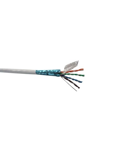 CABLE FTP CAT5E 24AWG RÍGIDO CON PANTALLA DE ALUMINIO EN CAJAS DE 305M BY DEMES DEM-995