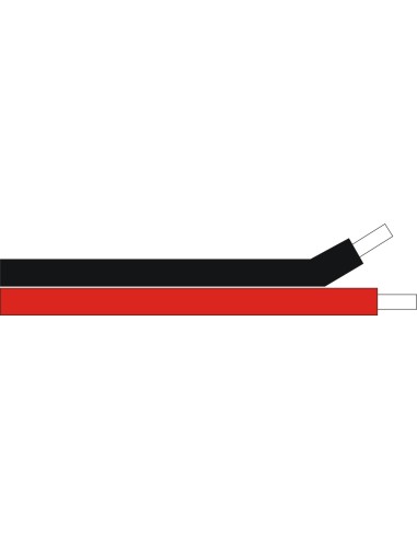 ROLLO 100 MTS. DE CABLE PARALELO ROJO-NEGRO DE 2 X 0,75 DEMES OEM DEM-125