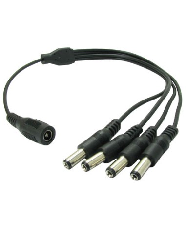 CABLE DC DISTRIBUIDOR 1 HEMBRA A 4 MACHOS. AIRSPACE SAM-1658