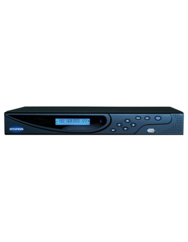 NVR IP DE 16 CANALES CON SWITCH POE X8. SOPORTA 16 CANALES DE GRABACIÓN 720P/1080P. AUDIO BIDIRECCIONAL. 2 SATA (4TB). COMPATIBL