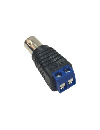 CONECTOR BNC HEMBRA CON TERMINAL DE TORNILLOS HYUNDAI HYU-346