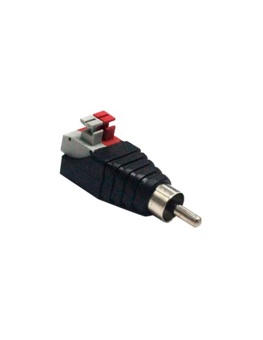 CONECTOR RCA MACHO CON TERMINAL DE INSERCIÓN. HYUNDAI HYU-352