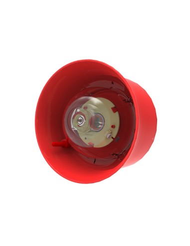 ANALOG WALL BEACON/SIREN - SINGLE LOOP STEERING - VARIABLE SOUND OUTPUT  - FITS STANDARD HOCHIKI BASE OR INSULATING BASE - HIGH