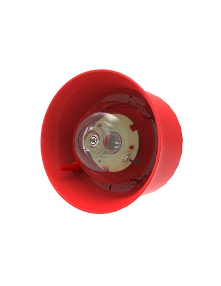 ANALOG WALL BEACON/SIREN - SINGLE LOOP STEERING - VARIABLE SOUND OUTPUT  - FITS STANDARD HOCHIKI BASE OR INSULATING BASE - HIGH