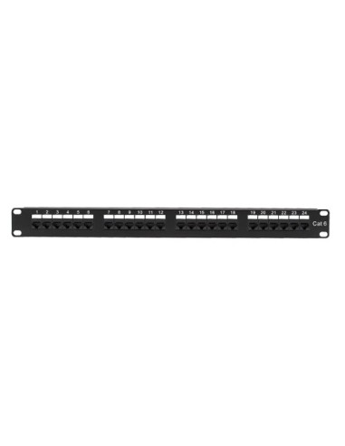 PATCH PANEL DE 24 PUERTOS UTP/RJ45 EN FORMATO RACK AIRSPACE SAM-4230