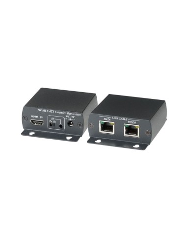 EXTENSOR DE SEÑAL HDMI Y CONTROL IR, 2 CABLES UTP AIRSPACE SAM-1372N