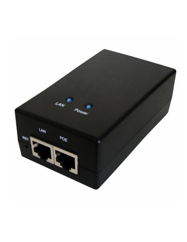 INYECTOR POE GIGABIT DE 24V CC /12W.  UBIQUITI POE-24-12W-G