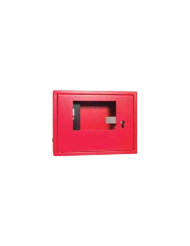 CAJA METÁLICA DE COLOR ROJO PARA EL MONTAJE EN PARED DEL CONJUNTO INTEVIO-13 (HN-PTT) + INTEVIO-8 (RK-MIC). INTEVIO BY HONEYWELL