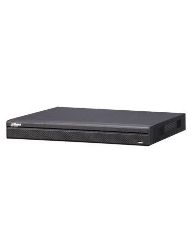 NVR H265 IP 8 CANALES 4K 256MBPS 1U 2SATA