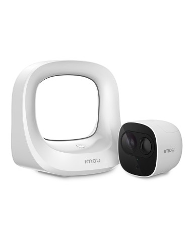 KIT CELL PRO DE IMOU COMPUESTO POR 1X CÁMARA COMPACTA WIFI IP IMOU DE 2MP H.265 CON ÓPTICA DE 2,8 MM E ILUMINACIÓN INFRARROJA 10