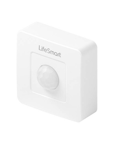 SENSOR DE MOVIMIENTO CUBE MOTION SENSOR DE LIFESMART. AMPLIO RANGO DE DETECCIÓN. RESPUESTA RAPIDA. BATERÍA AAA MÁS DURADERA. NOT