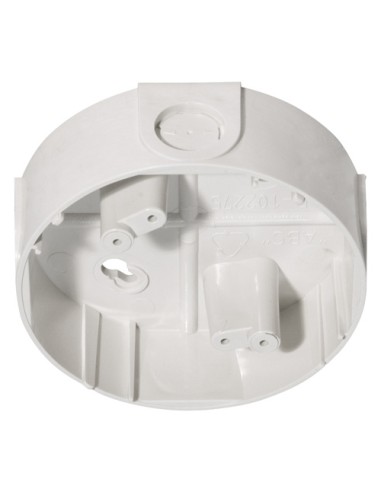 ZOCALO BLANCO DE SUPERFICIE PARA TUBO DE HASTA 22MM DIAMETRO EXTERIOR. TAMBIEN EN COLOR MARFIL (-IV) NOTIFIER BY HONEYWELL SMK40