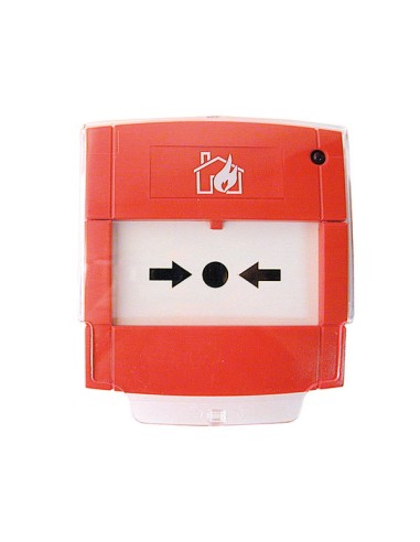 PULSADOR DE ALARMA DIRECCIONABLE, REARMABLE Y CON AISLADOR DE CORTOCIRCUITOS. NOTIFIER BY HONEYWELL M5A-RP02FF-N026-41