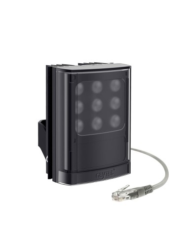 FOCO DE ILUMINACIÓN HÍBRIDO IP DE LARGO ALCANCE VARIO2 IP. ILUMINACIÓN IP DEDICADA PARA CÁMARAS IP. ILUMINACIÓN COMBINADA DE INF