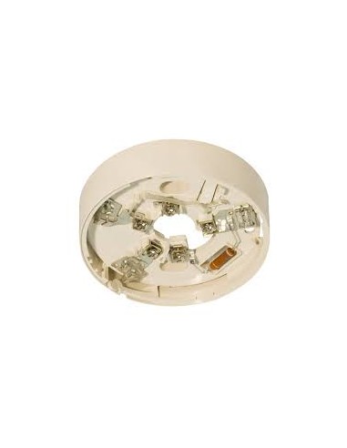 BASE ESTÁNDAR ALTA CON RESISTENCIA LIMITADORA DE CORRIENTE DE 470 OHMIOS PARA INSTALACIONES CON TUBO VISTO (18-20 MM) PARA SENSO