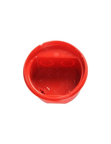 PAQUETE DE 5 BASES ALTAS COLOR ROJO IP65 NOTIFIER BY HONEYWELL CWR