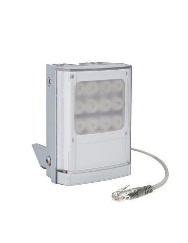 FOCO POE DE ILUMINACIÓN BLANCA DE MEDIO ALCANCE VARIO2 POE. ILUMINACIÓN DEDICADA PARA CÁMARAS IP. ALCANCE MÁXIMO DE 110 METROS.