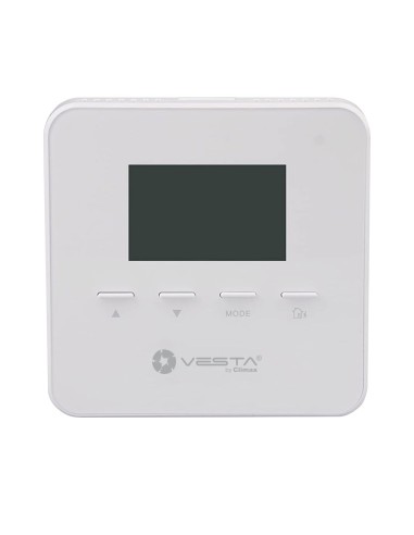 TERMOSTATO INTELIGENTE ZIGBEE. DISEÑO DE 4 BOTONES PARA UN USO SENCILLO. FUNCIONA CON CUALQUIER SISTEMA DOMÉSTICO CONECTADO ZIGB