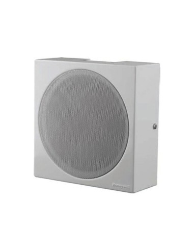 ALTAVOZ METÁLICO INTEVIO DE SUPERFICIE 6W. ELEVADA INTELIGIBILIDAD PARA VOZ Y REPRODUCCIÓN DE SONIDO SUPERIOR. ROBUSTA CAJA METÁ