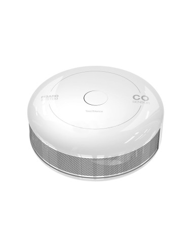 FIBARO CO SENSOR. DETECTOR DE MONÓXIDO DE CARBONO Z-WAVE. ULTRALIGERO, COMPACTO Y ALIMENTADO POR PILAS. EQUIPADO CON UN SENSOR D