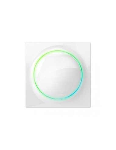 ATENUADOR INTELIGENTE WALLI DIMMER FIBARO. DISEÑADO PARA CONTROLAR LA FUENTE DE LUZ A TRAVÉS DE LA RED Z-WAVE. MIDE LA POTENCIA