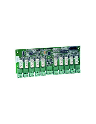 MÓDULO NOTIFIER MULTIDIRECCIONAL DE 10 SALIDAS DE RELÉ. ADECUADO PARA SISTEMAS DIRECCIONABLES ANALÓGICOS NOTIFIER. COMPATIBLE CO