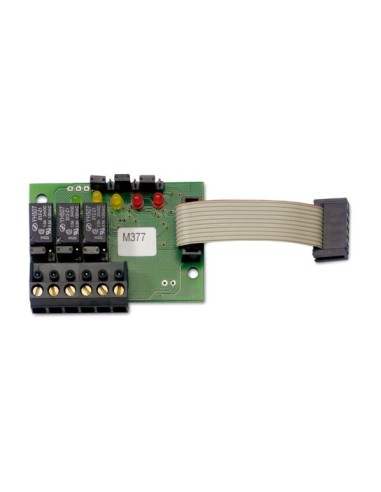 TARJETA DE 3 RELES PARA DETECTORES SMART3 GC Y SMART3NC. RELES A 12 O 24VCC. NOTIFIER BY HONEYWELL STS3REL