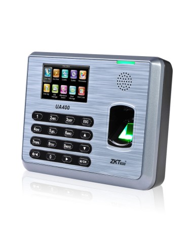 CONTROL DE PRESENCIA. HUELLAS, TARJETA EM RFID Y TECLADO. 3.000 GRABACIONES / 100.000 REGISTROS. TCP/IP, RS232, RS485 Y USB. GES