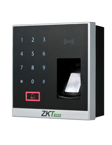 CONTROL DE ACCESO BLUETOOTH. HUELLAS, TARJETA EM RFID Y TECLADO. 500 HUELLAS/TARJETAS ZKTECO X8-BT